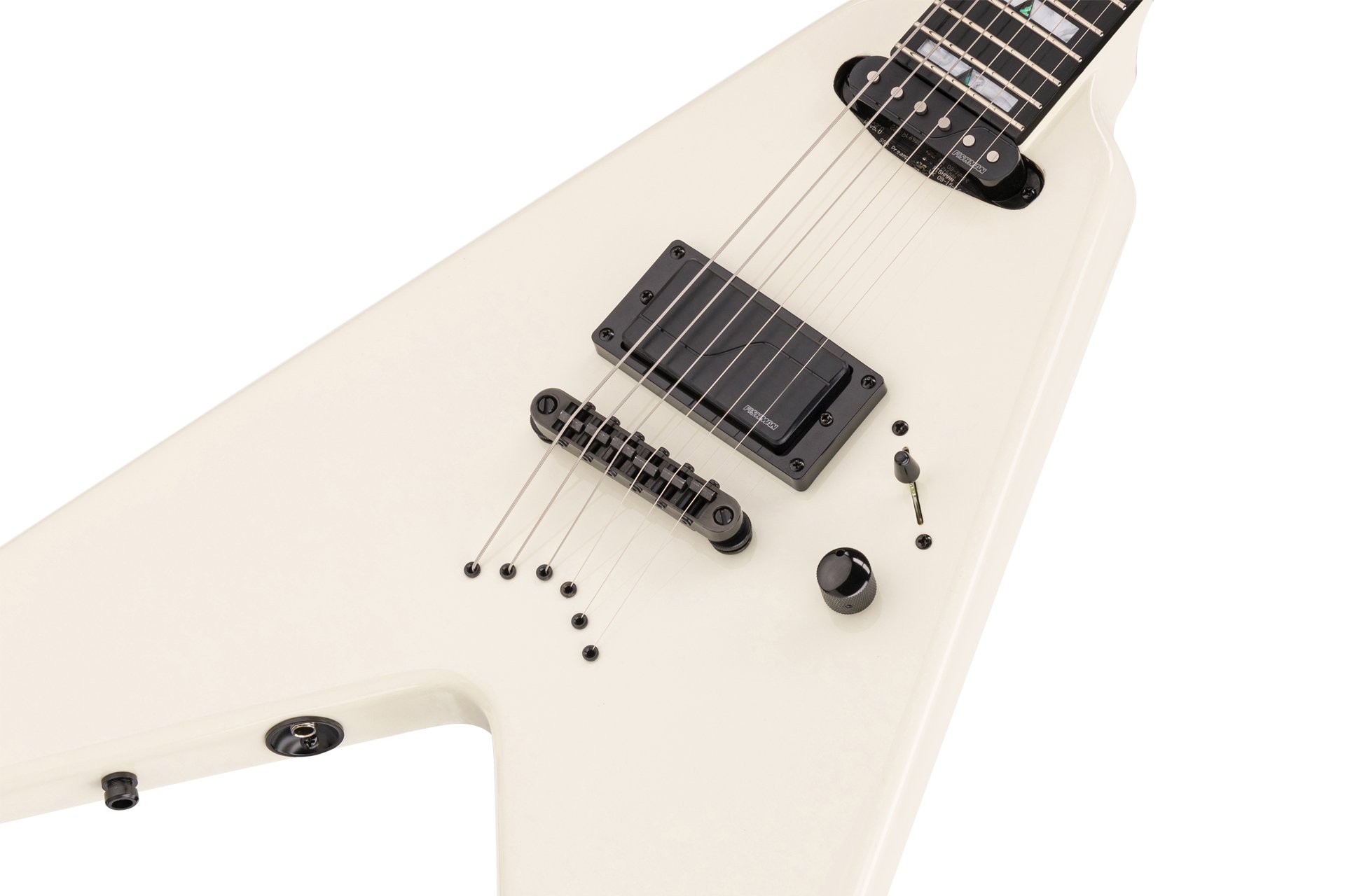 Artist Line Breaker WH-1 - Solid Creme White High Polish E-Gitarre
